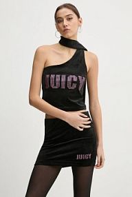 Bluzka Juicy Couture  czarna damska JCBCT125863
