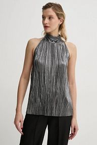 Bluzka Bruuns Bazaar  srebrna damska BBW3706