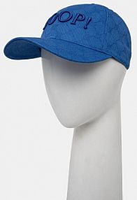 Czapka z daszkiem Joop!  niebieska damska 30042024