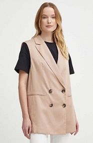 Kamizelka Sisley  beżowa damska 283GLJ00I