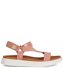 Sandały Geox  złote damskie D45PAB.022NF.