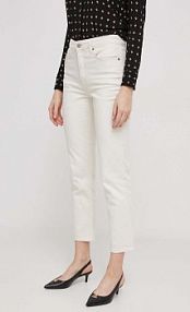 Jeansy Lauren Ralph Lauren  beżowe damskie 200926079