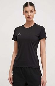 T-shirt adidas performance  czarny damski IN1172