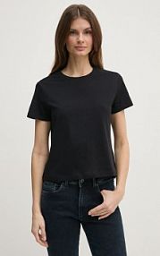 T-shirt Sisley  czarny damski 3I1XL101S