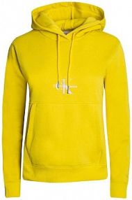 Bluza z kapturem  monologo hoodie, kobiety Calvin klein damska