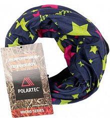 Komin zimowy  gwiazdki 3223 polartec Viking damski