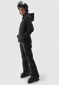 Spodnie narciarskie czarne 4F 4FWAW24TFTRF698-20S