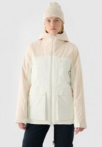Kurtka narciarska beżowa 4F 4FWAW24TTJAF594-12S