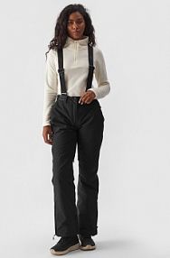 Spodnie narciarskie czarne 4F 4FWAW24TFTRF704-20S