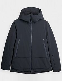 Kurtka narciarska czarna 4F 4FSAW24TTJAF0860-20S