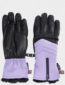 Rękawiczki narciarskie fioletowe 4F 4FWAW24AFGLF148-52S