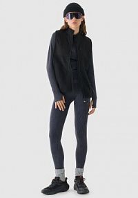 Legginsy czarne 4F damskie 4FRAW24TTIGF251-20S