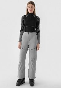 Spodnie narciarskie szare 4F 4FWAW24TFTRF699-27S