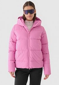 Kurtka narciarska różowa 4F 4FWAW24TTJAF573-55S