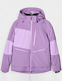 Kurtka narciarska fioletowa 4F 4FWAW24TTJAF583-51S