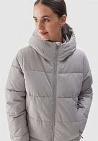Kurtka narciarska szara 4F 4FWAW24TTJAF573-27S
