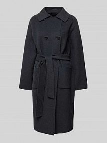 Płaszcz z paskiem w talii model STYLE.LONDON BRAX szary damski EAN 95-6428 95987840