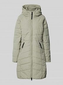 Płaszcz pikowany z dwustronnym zamkiem błyskawicznym model Dizzie Ragwear damski EAN Stepp tailliert