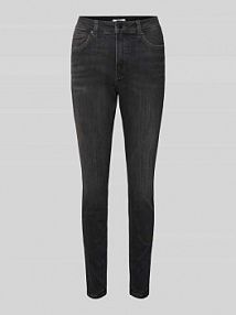 Jeansy o kroju skinny fit z 5 kieszeniami QS szare damskie EAN JEA Basic Röhre
