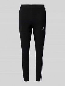 Legginsy sportowe z nadrukiem z logo adidas Sportswear czarne damskie EAN IC7151