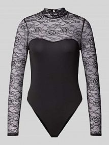 Body bieliźniane z detalami z koronki model SIA Only czarne EAN 15331820