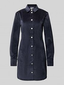 Sukienka mini z listwą z zatrzaskami JAKE*S STUDIO WOMAN niebieska EAN Velvet HBK11