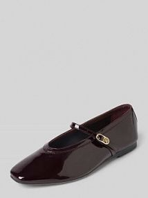 Baleriny ze sprzączką Tommy Hilfiger czerwone EAN FW0FW08577