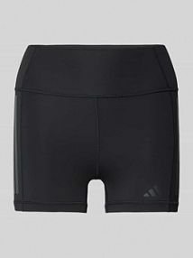Spodnie kolarki z nadrukiem z logo adidas Sportswear czarne EAN JG6144