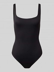 Body z prostokątnym dekoltem model EVELINE Guess czarne EAN O4BM16KCDE0