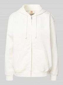 Bluza rozpinana z naszywką z logo model EVERYDAY Levis biała damska EAN A59450015