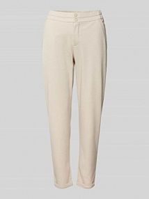 Spodnie materiałowe o dł. 7/8 model Nanni FREE/QUENT beżowe damskie EAN 118087