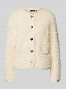 Kardigan z bocznymi kieszeniami Zero biały EAN Hairy Chandel Ca