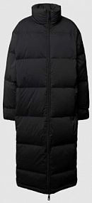 Płaszcz pikowany ze stójką model SEAMLESS Calvin Klein Womenswear czarny damski EAN K20K206094