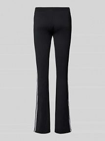 Legginsy o rozkloszowanym kroju z nadrukiem z logo adidas Originals czarne damskie EAN IN1100