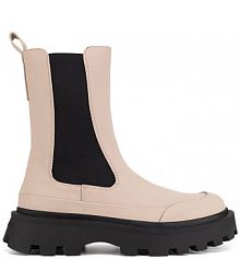 Botki na obcasie Juicy Couture beżowe HY58105-1