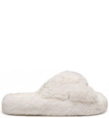 Kapcie DeeZee kremowe damskie P4194523