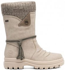 Kozaki Rieker beżowe damskie X8283-60