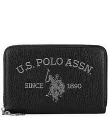 Portfel U.S. POLO ASSN. czarny damski WIUXT8414WVP