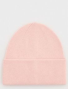 Czapka beanie z wiskozą Reserved różowa damska 662CO-30X