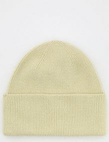 Czapka beanie z wiskozą Reserved zielona damska 662CO-70X