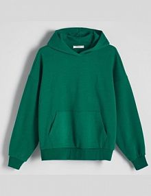 Bluza z kapturem Reserved zielona damska YL096-77X