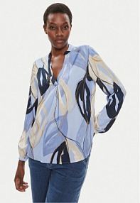 Bluzka Tamaris Apparel niebieska damska 