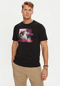 T-shirt Off-White czarny damski 