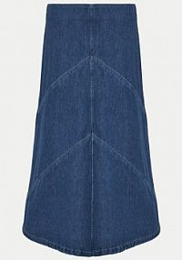 Spódnica jeansowa Bruuns Bazaar niebieska 