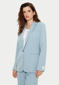 Żakiet Calvin Klein niebieski Marynarka