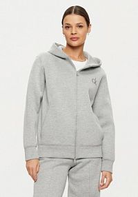Bluza rozpinana Calvin Klein szara damska 