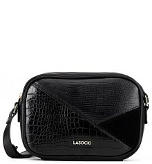 Torebka listonoszka Lasocki czarna 