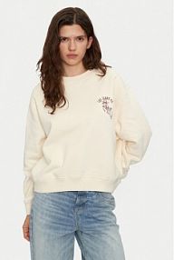 Bluza przez głowę Lee biała 