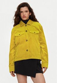 Kurtka przejściowa United Colors Of Benetton żółta damska 