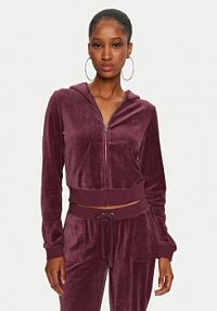 Bluza rozpinana Juicy Couture czerwona damska 